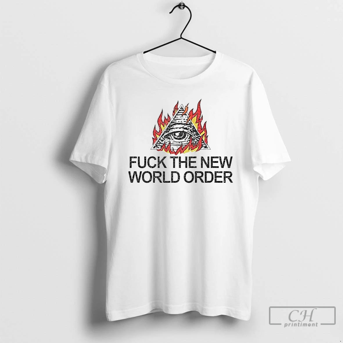 Premium Eye Of Providence Fuck The New World Order T-Shirts, Hoodie, Sweatshirt | ZylaModa.com