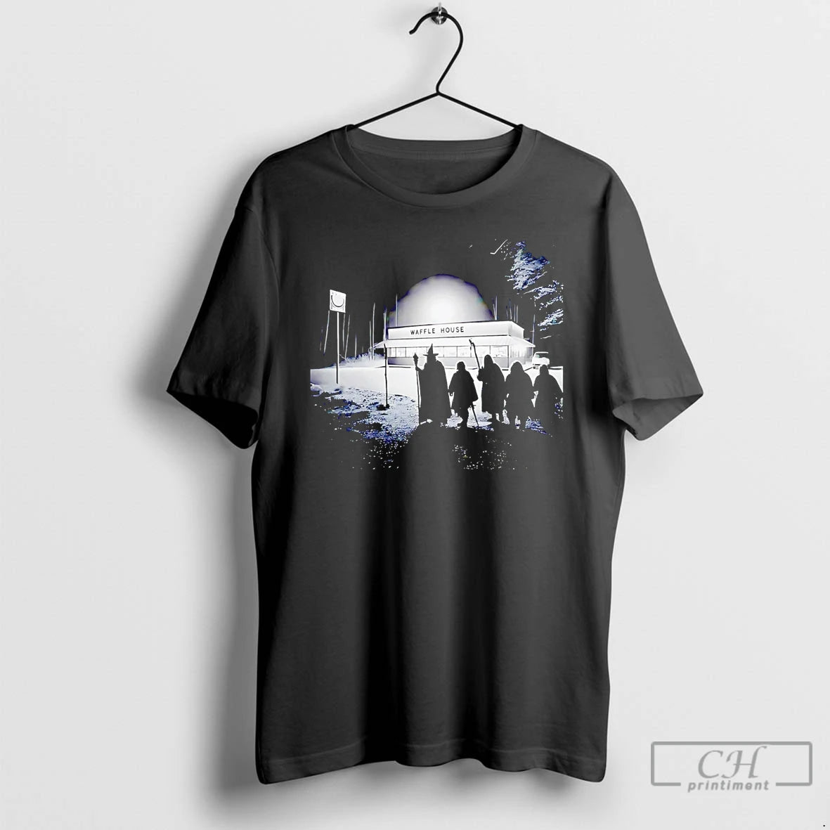 Premium Fellowship At Waffle House Lord Of The Rings T-Shirts, Hoodie, Sweatshirt | ZylaModa.com