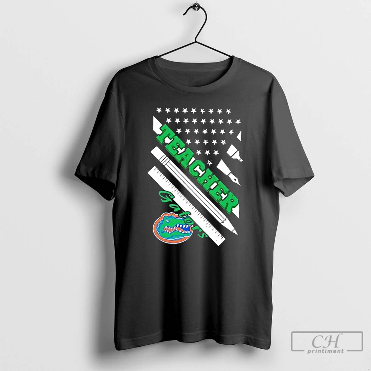Premium Florida Gators X Teacher American Flag T-Shirts, Hoodie, Sweatshirt | ZylaModa.com