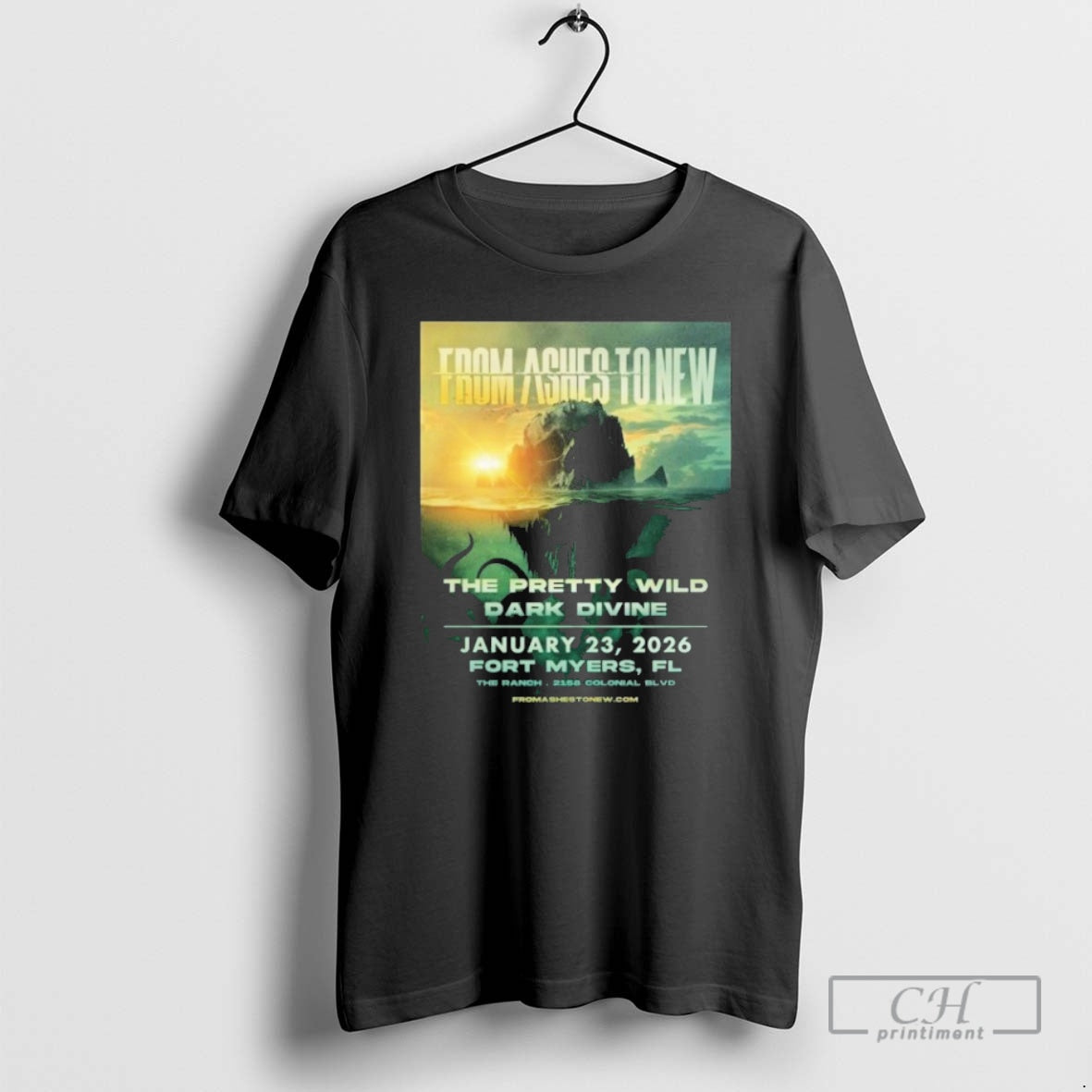 Premium From Ashes To New Fort Myers Fl Jan 23 2026 Shirt Sweater Hoodie, Sweatshirt | ZylaModa.com