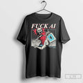 Premium Fuck Ai The Yetee Skeleton Ai Robot T-Shirts, Hoodie, Sweatshirt | ZylaModa.com