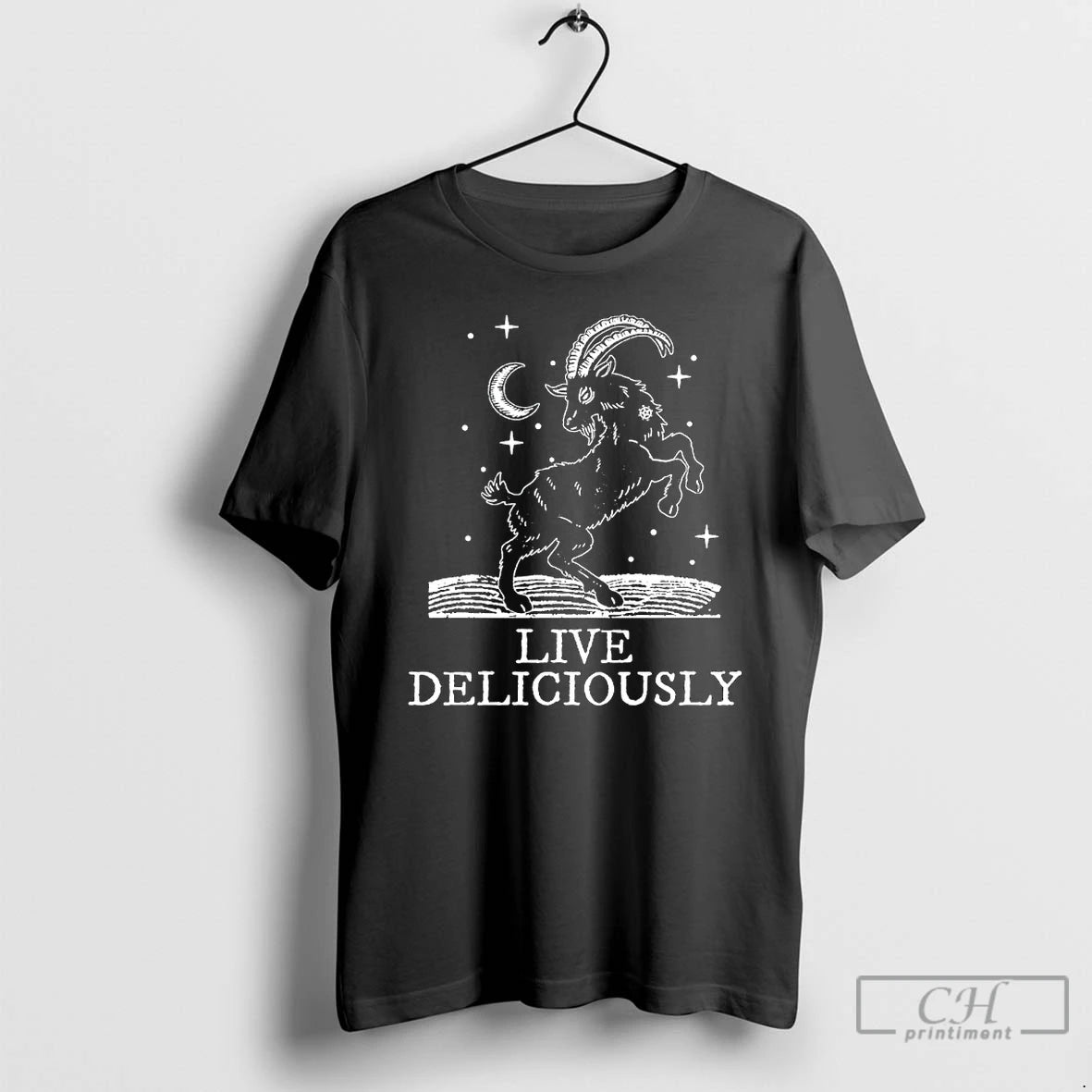 Premium Goat Live Deliciously T-Shirts, Hoodie, Sweatshirt | ZylaModa.com