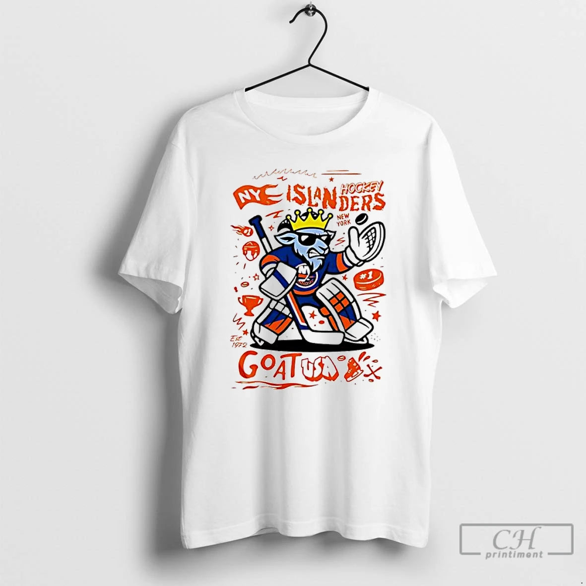 Premium Goat Usa X New York Islanders Mascot 2025 T-Shirts, Hoodie, Sweatshirt | ZylaModa.com