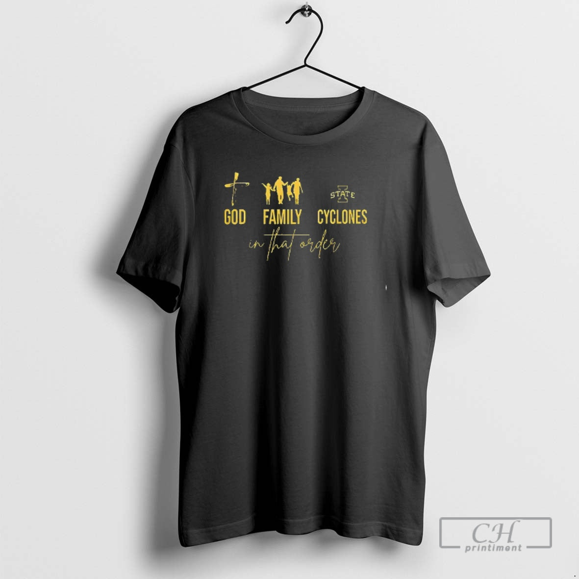 Premium God Family Iowa State Cyclones In That Order Double Graphic Shirt Sweater Hoodie, Sweatshirt | ZylaModa.com