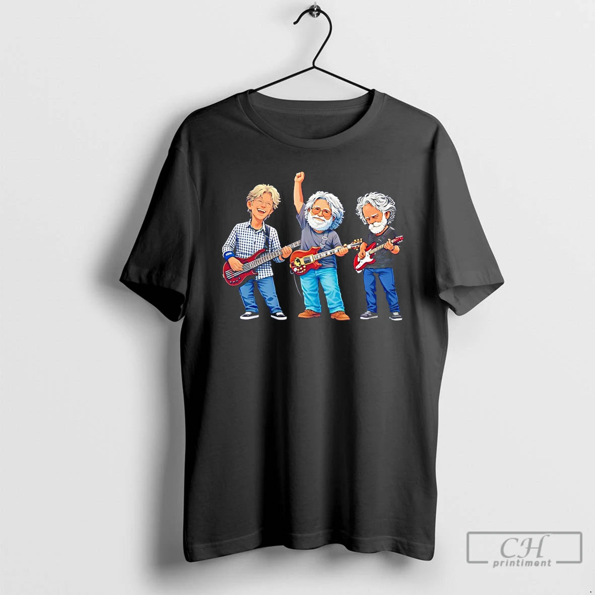 Premium Grateful Dead Band Members Bob Weir Jerry Garcia Phil Lesh Tribute T Shirts Sweater Hoodie, Sweatshirt | ZylaModa.com