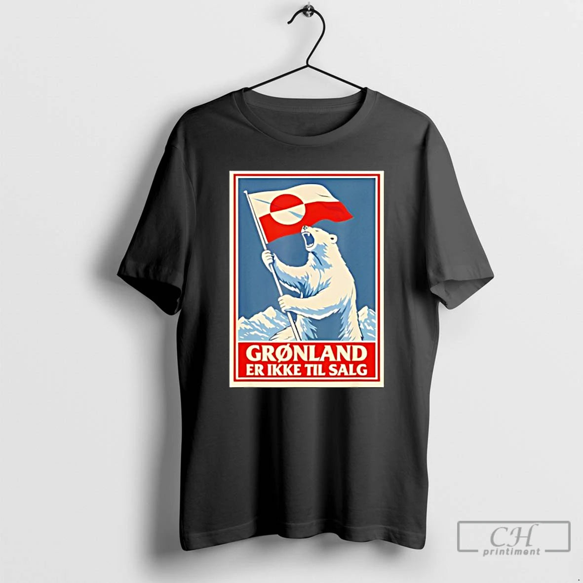 Premium Greenland Is Not For Sale Bear Flag T-Shirts, Hoodie, Sweatshirt | ZylaModa.com