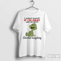 Premium Grinch Funny I Asked Myself If Im Okay And We Both Started Laughing T-Shirts, Hoodie, Sweatshirt | ZylaModa.com