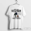 Premium Grumpy Old Veteran I Hate Civvies T-Shirts, Hoodie, Sweatshirt | ZylaModa.com