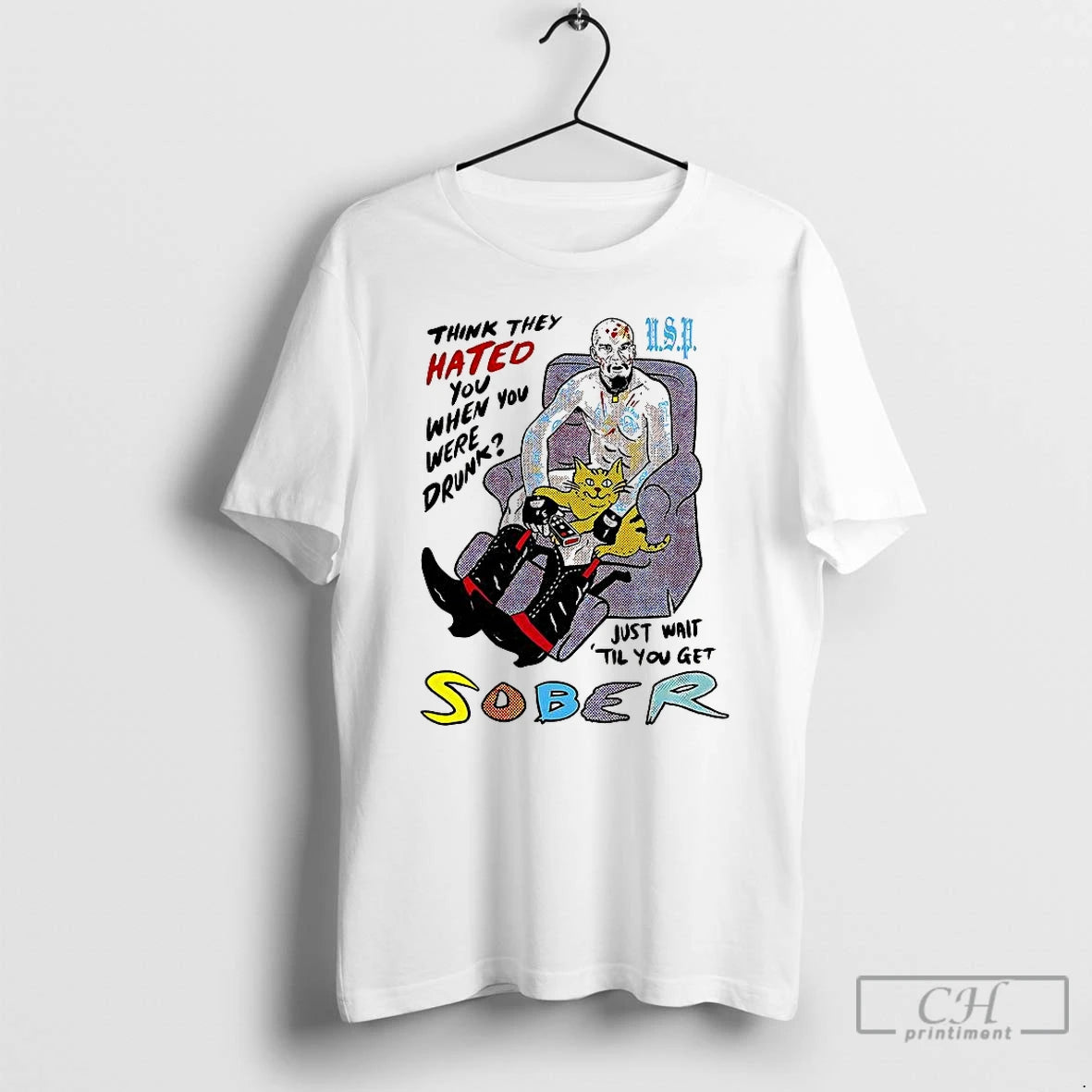 Premium Hated Baseball Think They Hated You When You Were Drunk Just Wait Til You T-Shirts, Hoodie, Sweatshirt | ZylaModa.com