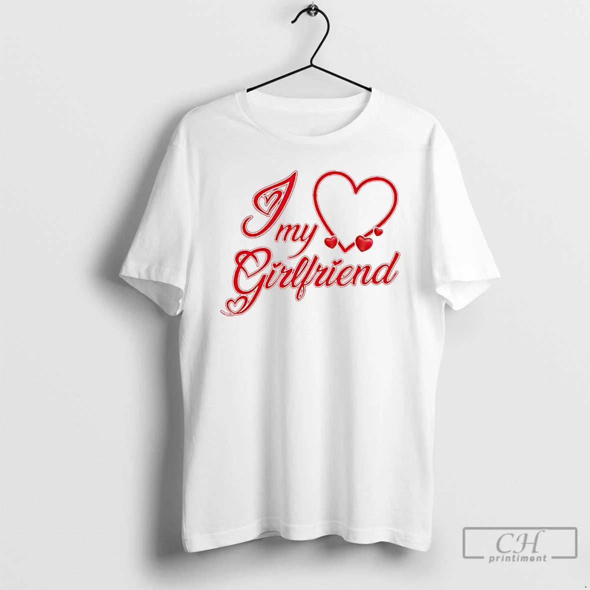 Premium I Love My Girlfriend Valentine Day T-Shirts, Hoodie, Sweatshirt | ZylaModa.com