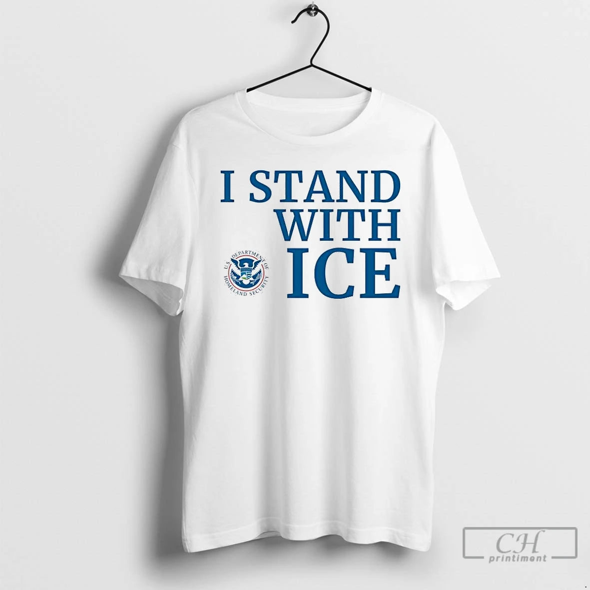 Premium I Stand With Ice Us Department Of Homeland Security T-Shirts, Hoodie, Sweatshirt | ZylaModa.com