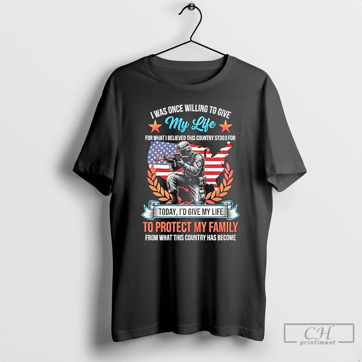 Premium I Was Once Willing To Give My Life Gor What I Believed This Country T-Shirts, Hoodie, Sweatshirt | ZylaModa.com