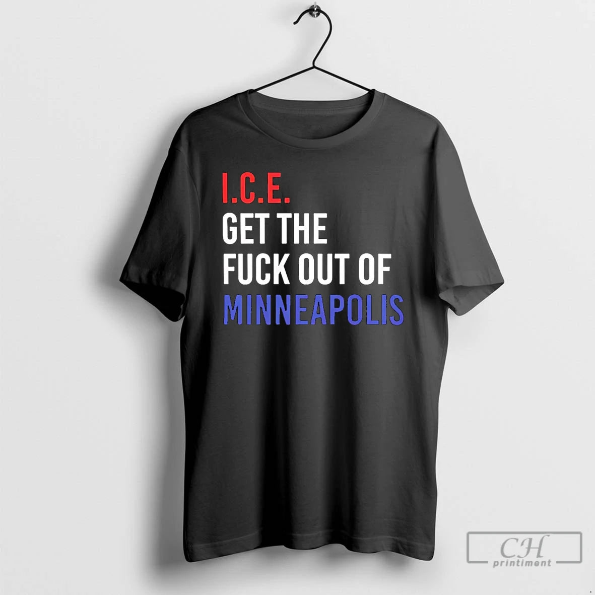Premium Ice Get The Fuck Out Minneapolis T-Shirts, Hoodie, Sweatshirt | ZylaModa.com
