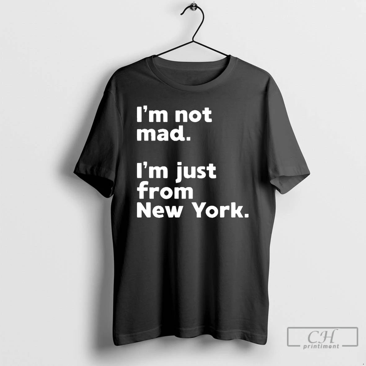Premium Im Not Mad Im Just From New York T-Shirts, Hoodie, Sweatshirt | ZylaModa.com