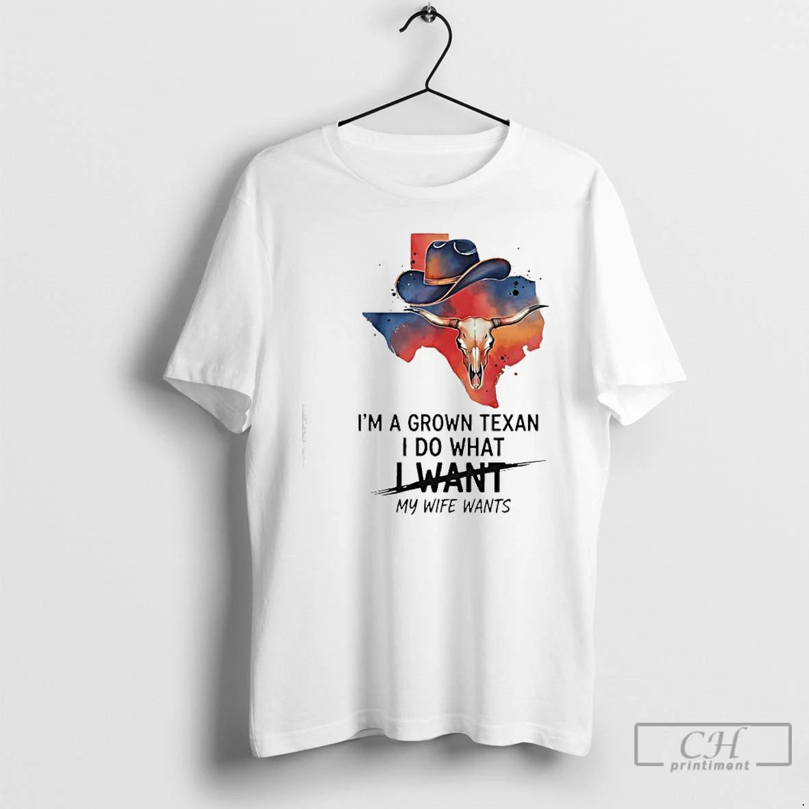Premium Im A Grown Texan I Do What I Want My Wife Wants Texas Cowboy T-Shirts, Hoodie, Sweatshirt | ZylaModa.com