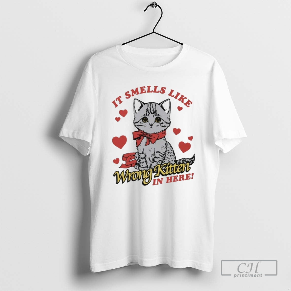 Premium It Smells Like Wrong Kitten In Here Cat Shirt Sweater Hoodie, Sweatshirt | ZylaModa.com