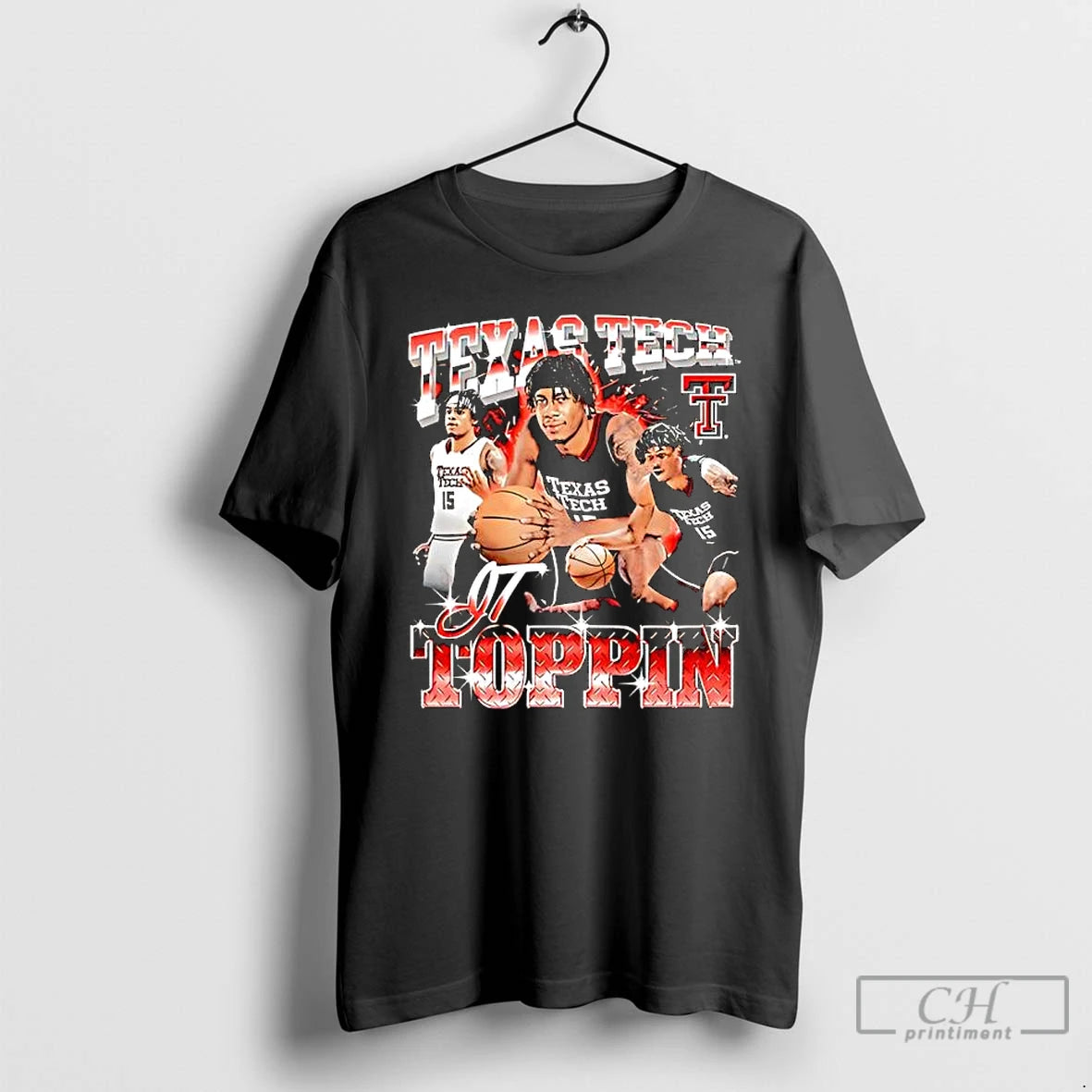 Premium Jt Toppin Texas Tech Red Raiders Basketball 90s T-Shirts, Hoodie, Sweatshirt | ZylaModa.com