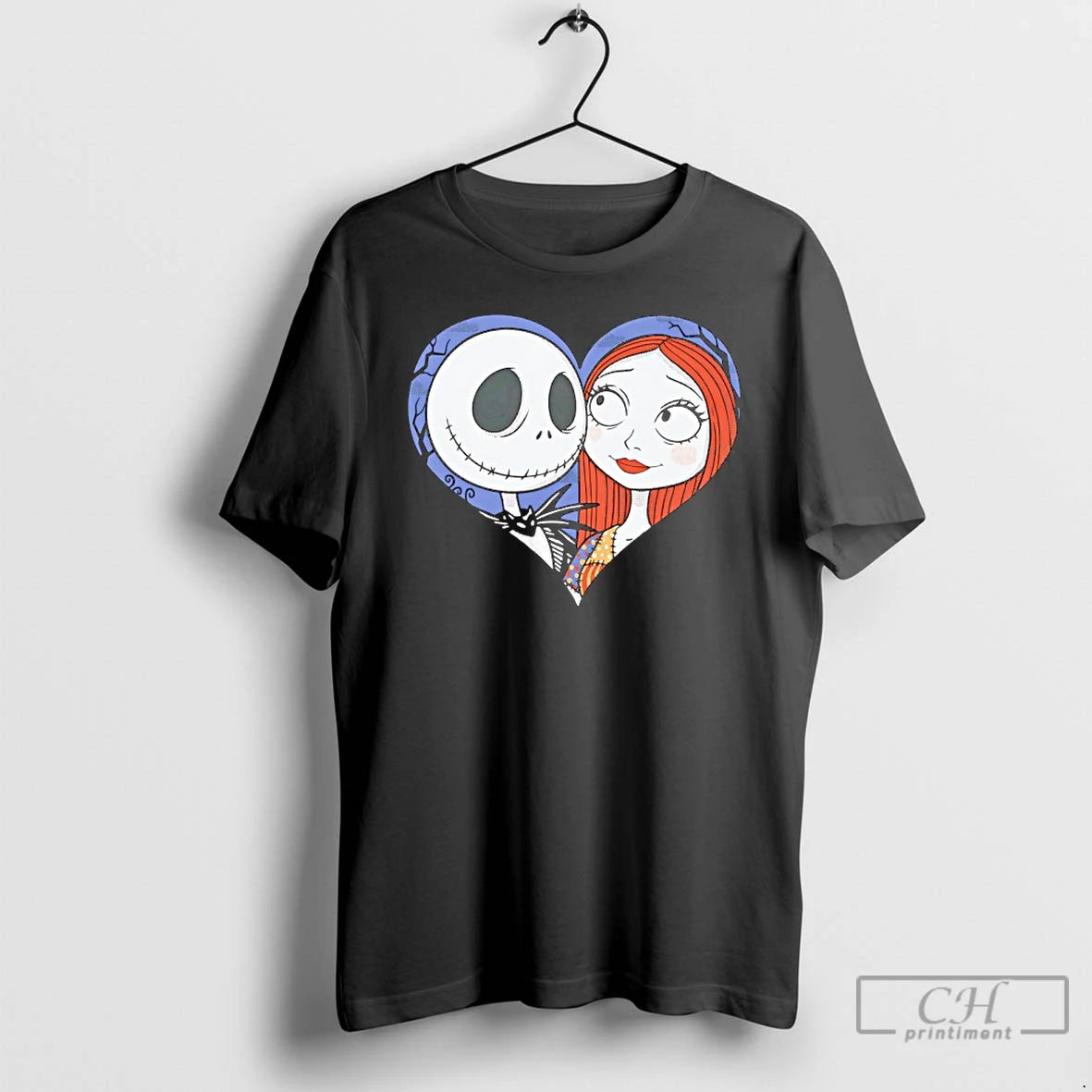 Premium Jack Skellington And Sally Love Never Dies T-Shirts, Hoodie, Sweatshirt | ZylaModa.com