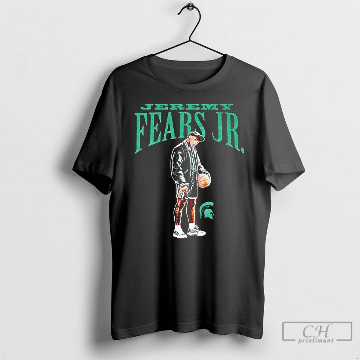 Premium Jeremy Fears Old School Portrait Michigan State Spartans T-Shirts, Hoodie, Sweatshirt | ZylaModa.com