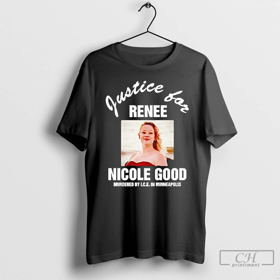 Premium Justice For Renee Murdered By Ice In Minneapolis T-Shirts, Hoodie, Sweatshirt | ZylaModa.com