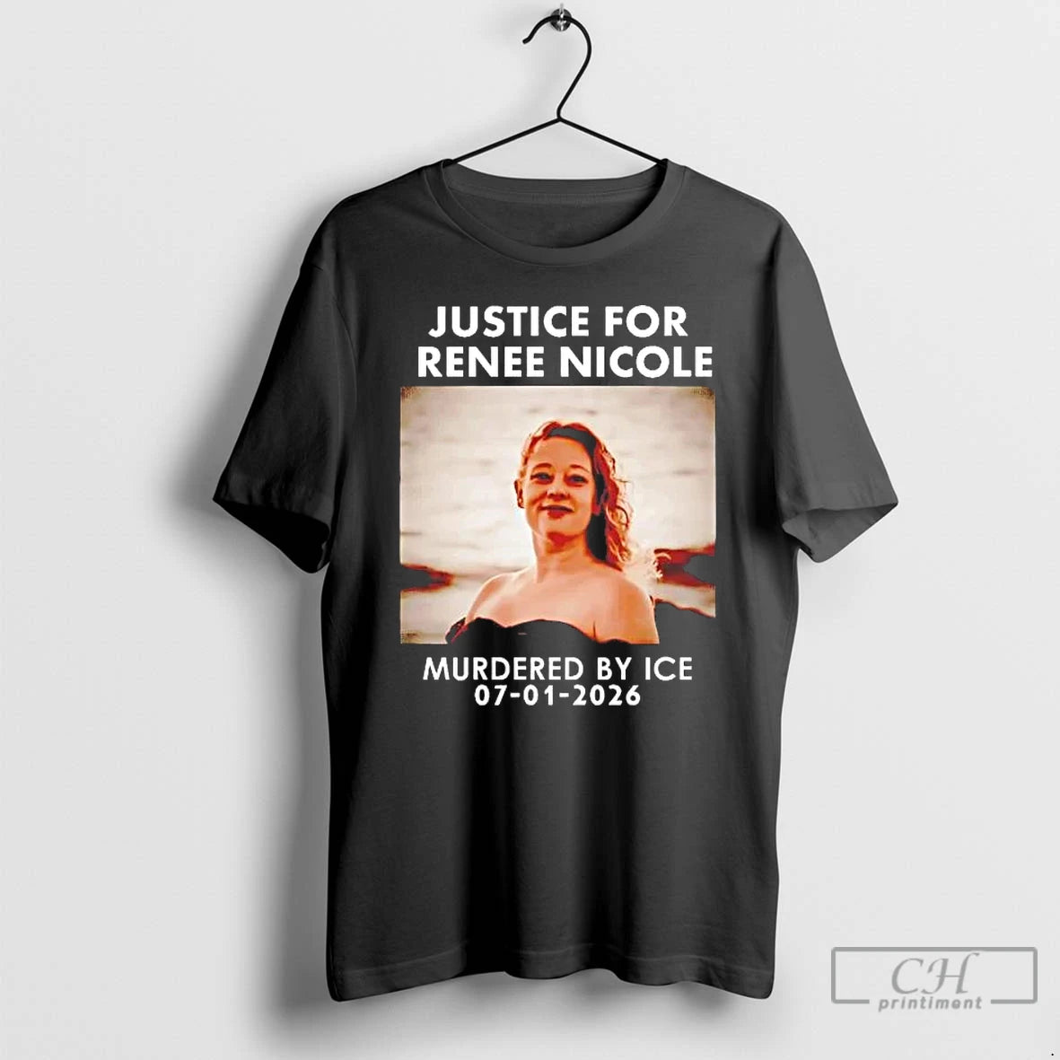 Premium Justice For Renee Nicole Good Murdered By Ice 2026 T-Shirts, Hoodie, Sweatshirt | ZylaModa.com