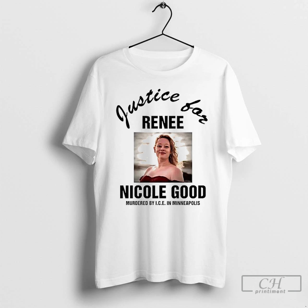 Premium Justice For Renee Nicole Good Murdered By Ice In Minneapolis T-Shirts, Hoodie, Sweatshirt | ZylaModa.com