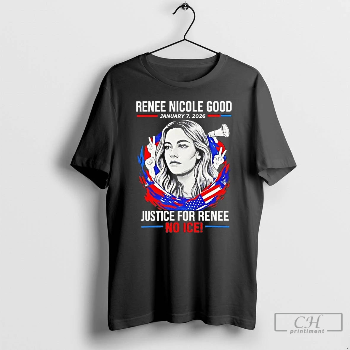 Premium Justice For Renee Nicole Good No Ice T-Shirts, Hoodie, Sweatshirt | ZylaModa.com