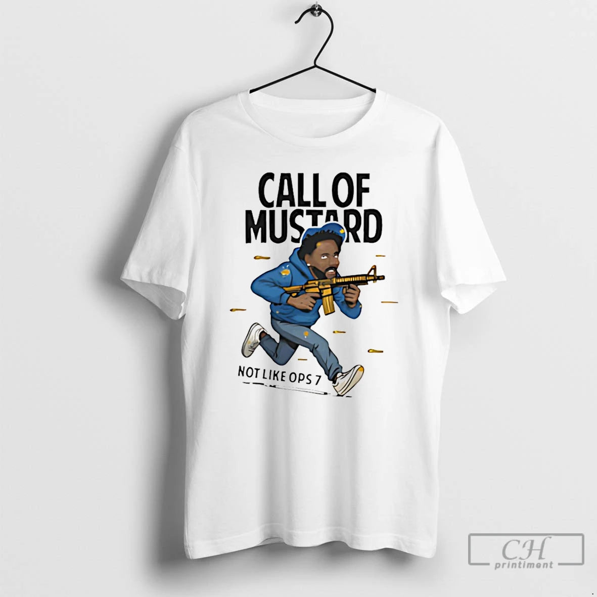 Premium Kendrick Lamar Call Of Mustard Not Like Ops 7 T-Shirts, Hoodie, Sweatshirt | ZylaModa.com
