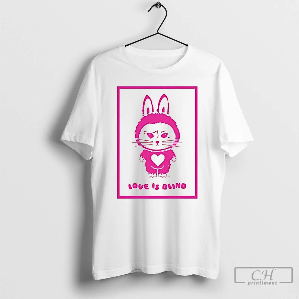 Premium Labubu Love Is Blind Greeting Card T-Shirts, Hoodie, Sweatshirt | ZylaModa.com