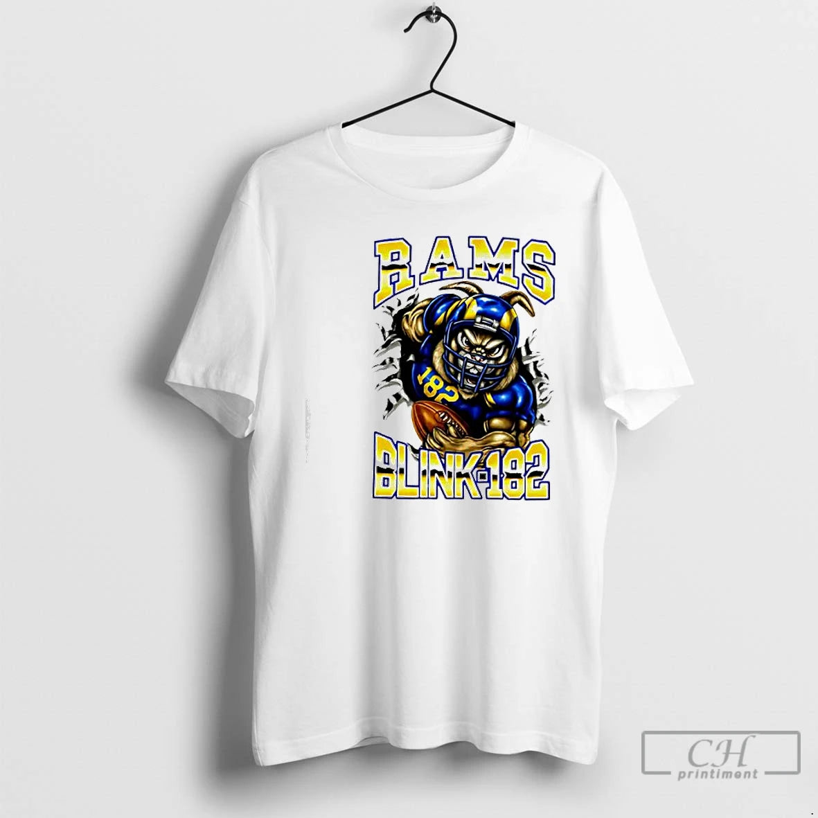 Premium Los Angeles Football X Blink 182 Bunny Rams T-Shirts, Hoodie, Sweatshirt | ZylaModa.com