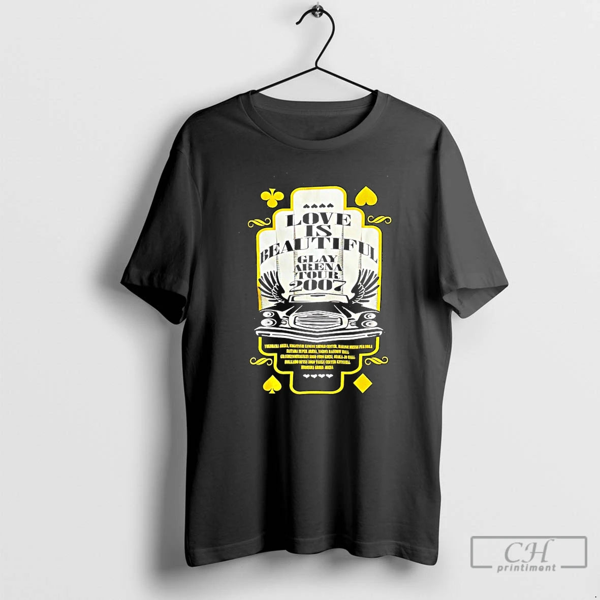Premium Love Is Beautiful Glay Arena Tour 2007 T-Shirts, Hoodie, Sweatshirt | ZylaModa.com