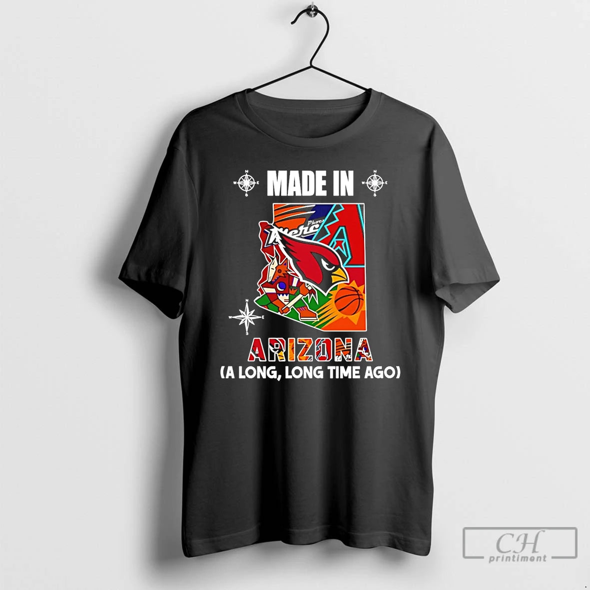 Premium Made In Arizona A Long Long Time Ago State T-Shirts, Hoodie, Sweatshirt | ZylaModa.com
