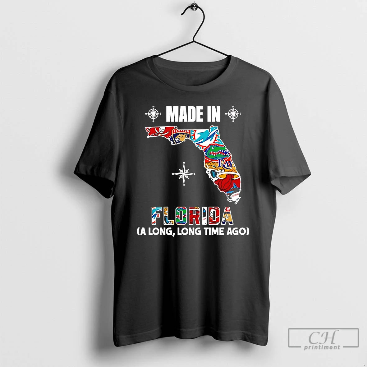 Premium Made In Florida A Long Long Time Ago State T-Shirts, Hoodie, Sweatshirt | ZylaModa.com