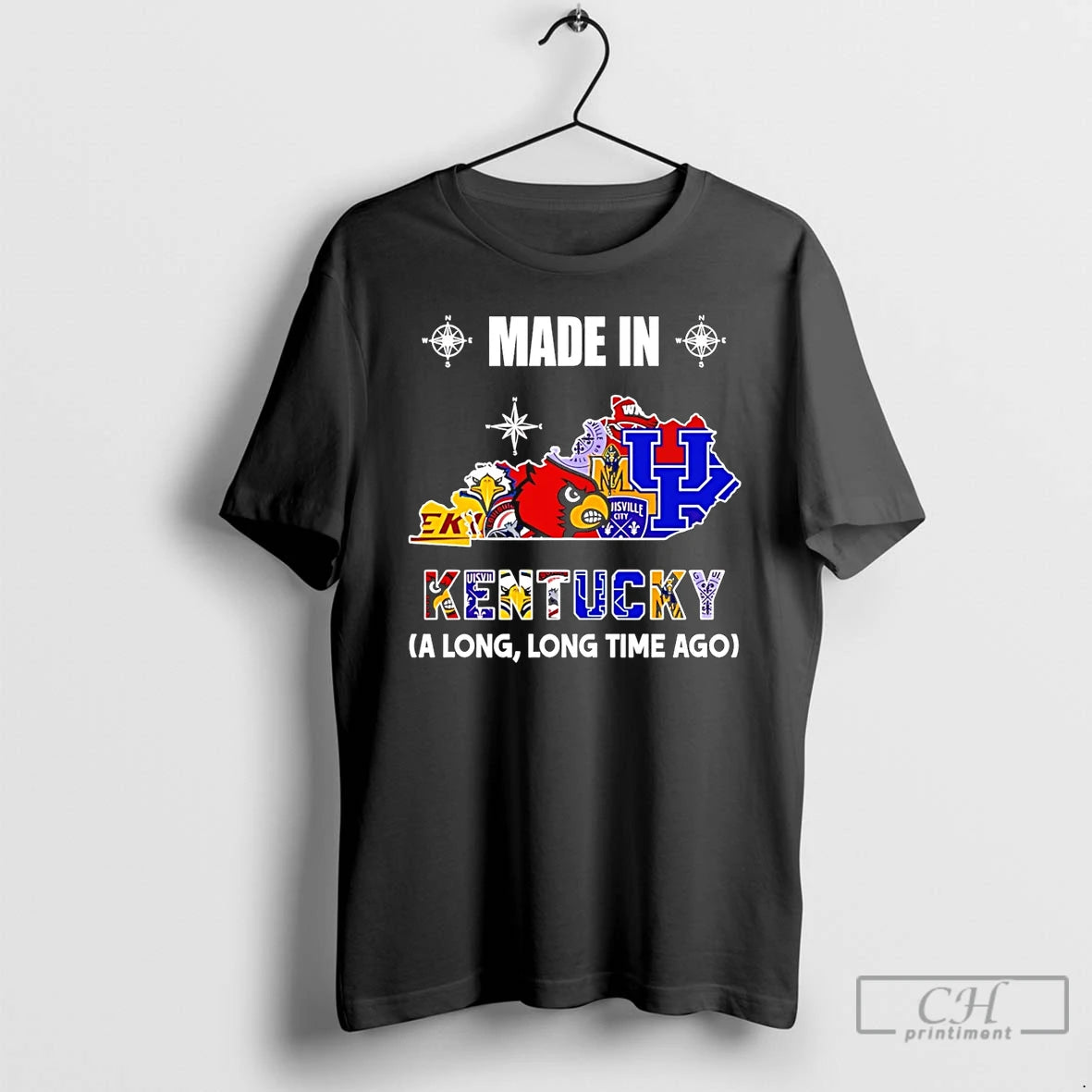 Premium Made In Kentucky A Long Long Time Ago State T-Shirts, Hoodie, Sweatshirt | ZylaModa.com