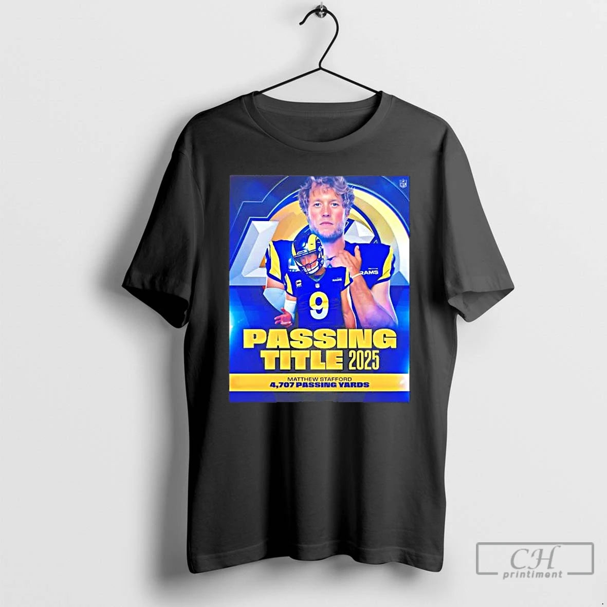 Premium Matthew Stafford 4707 Passing Yards 2025 T-Shirts, Hoodie, Sweatshirt | ZylaModa.com