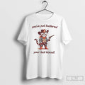 Premium Meow Cowboy Youve Just Buttered Your Last Biscuit T-Shirts, Hoodie, Sweatshirt | ZylaModa.com