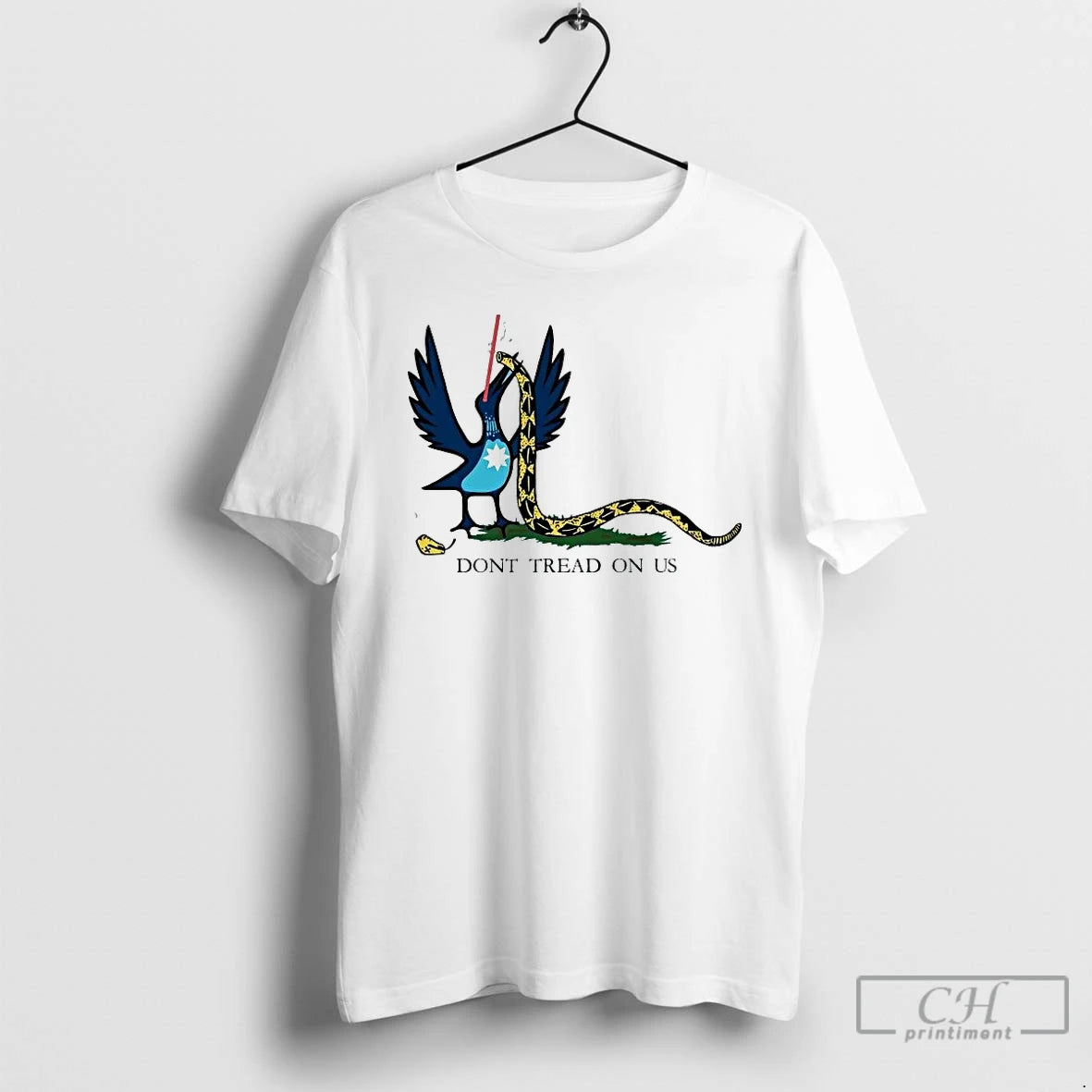 Premium Minnesota Laser Eyed Loon Dont Tread On Us T-Shirts, Hoodie, Sweatshirt | ZylaModa.com