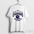 Premium Monrana State Football Ncaa Fcs Football Champions 2025 T-Shirts, Hoodie, Sweatshirt | ZylaModa.com