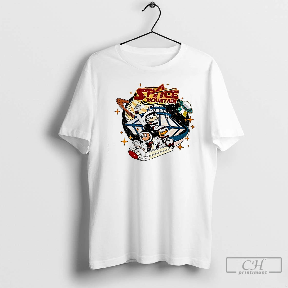 Premium Mouse And Friends Space Mountain Magic Kingdom T-Shirts, Hoodie, Sweatshirt | ZylaModa.com