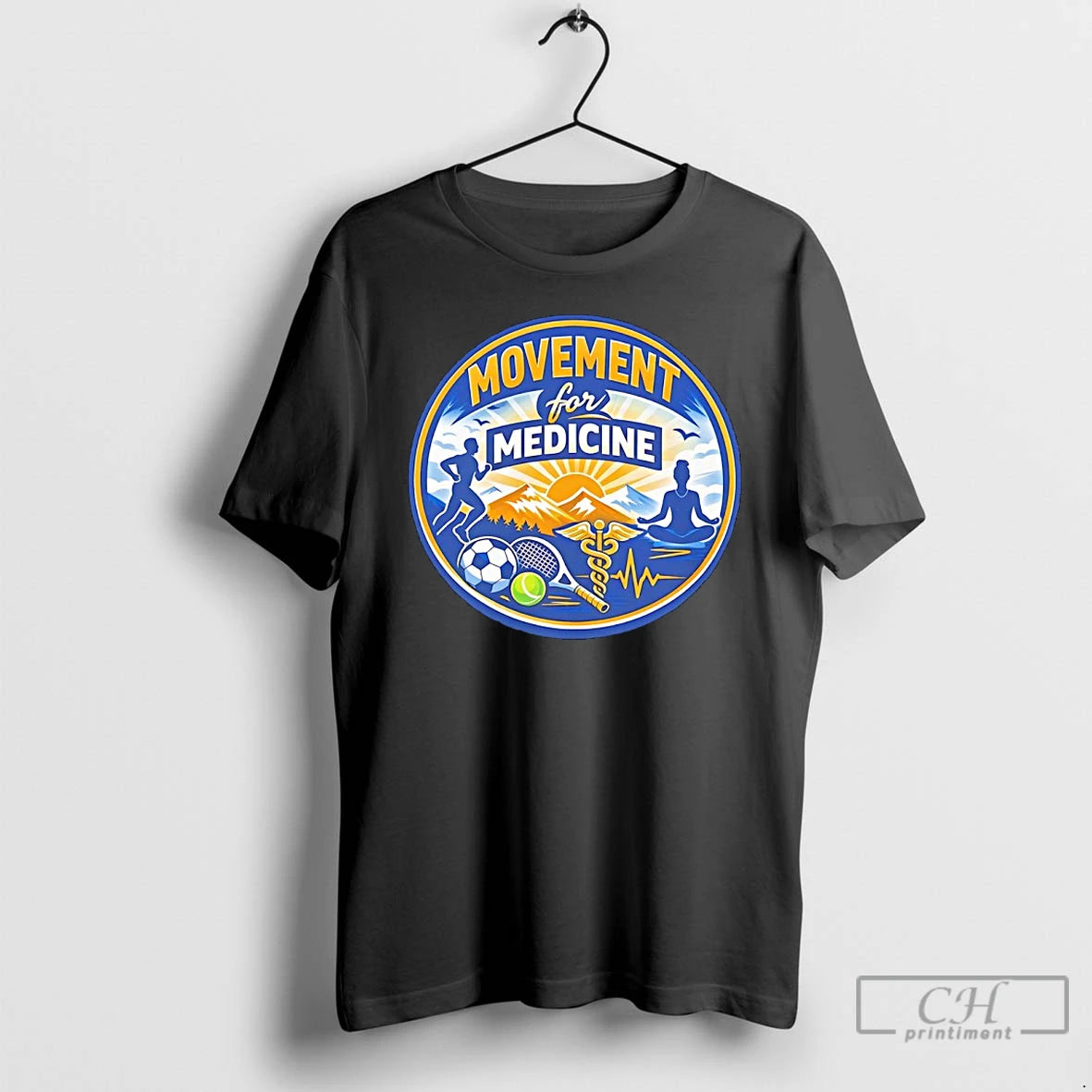 Premium Movement For Medicine Logo T-Shirts, Hoodie, Sweatshirt | ZylaModa.com