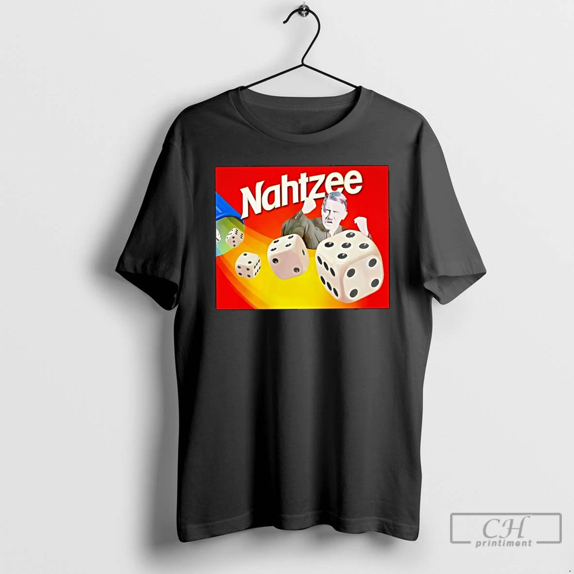 Premium Nahtzee Adolf Hitler Yahtzee T-Shirts, Hoodie, Sweatshirt | ZylaModa.com