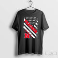 Premium Nebraska Cornhuskers X Teacher American Flag T-Shirts, Hoodie, Sweatshirt | ZylaModa.com