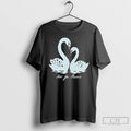 Premium Not For Radio Pair Of Swans Lovers T-Shirts, Hoodie, Sweatshirt | ZylaModa.com
