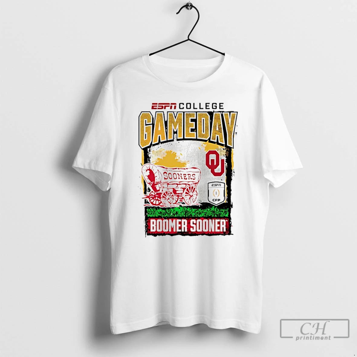 Premium Oklahoma Sooners 2025 26 College Football Playoff Gameday Boomer Sooner Mascot T Shirts Sweater Hoodie, Sweatshirt