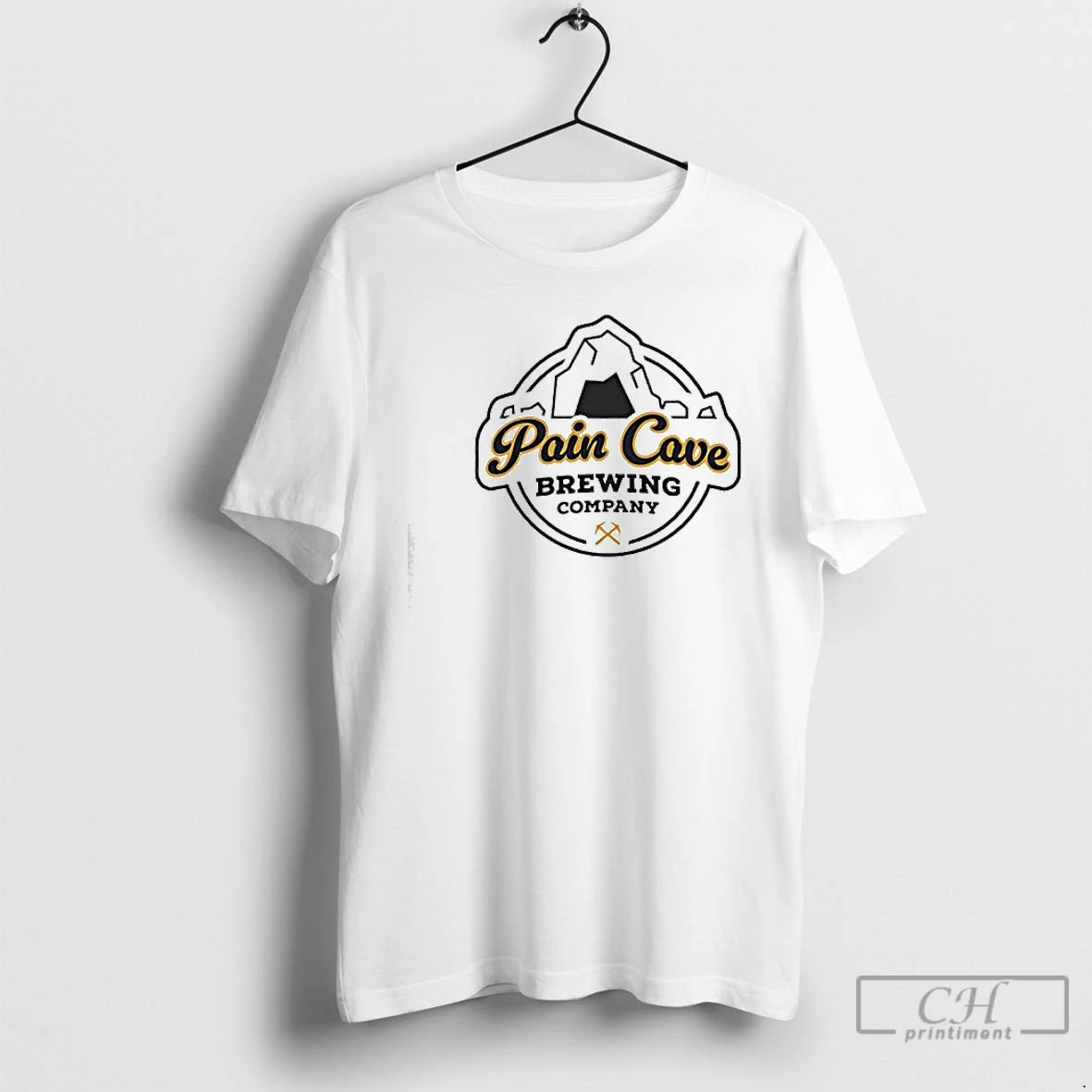 Premium Pain Cave Brewing Co Logo T-Shirts, Hoodie, Sweatshirt | ZylaModa.com
