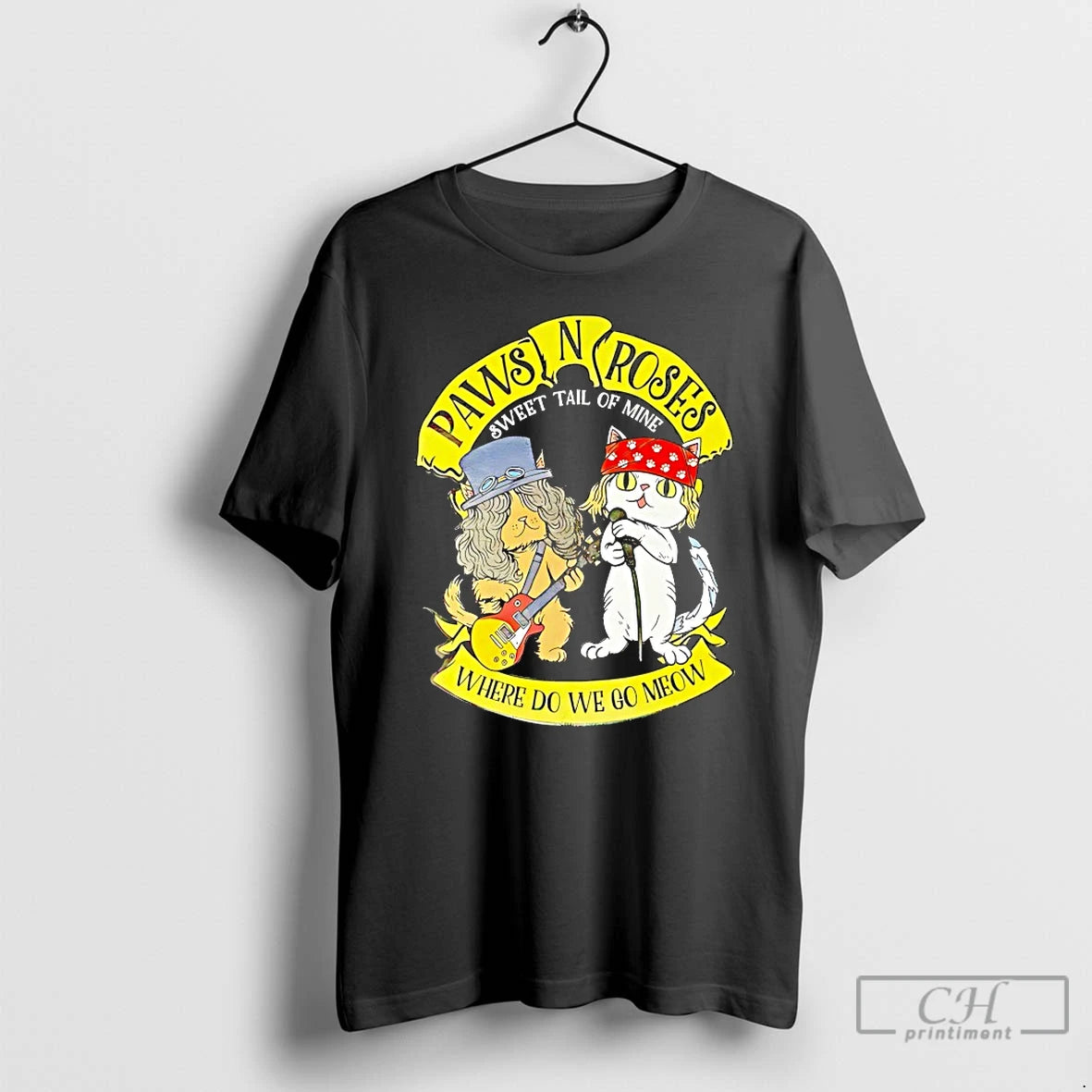 Premium Paws N Roses Sweet Tail Of Mine T-Shirts, Hoodie, Sweatshirt | ZylaModa.com