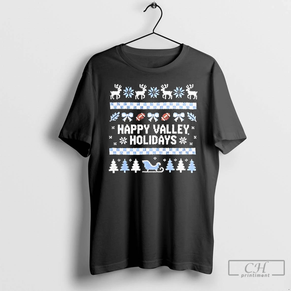 Premium Penn State Happy Valley Holidays Christmas T-Shirts, Hoodie, Sweatshirt | ZylaModa.com