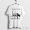 Premium Please Dont Tap On The Glass At The Boy Aquarium Hockey T Shirts Sweater Hoodie, Sweatshirt | ZylaModa.com