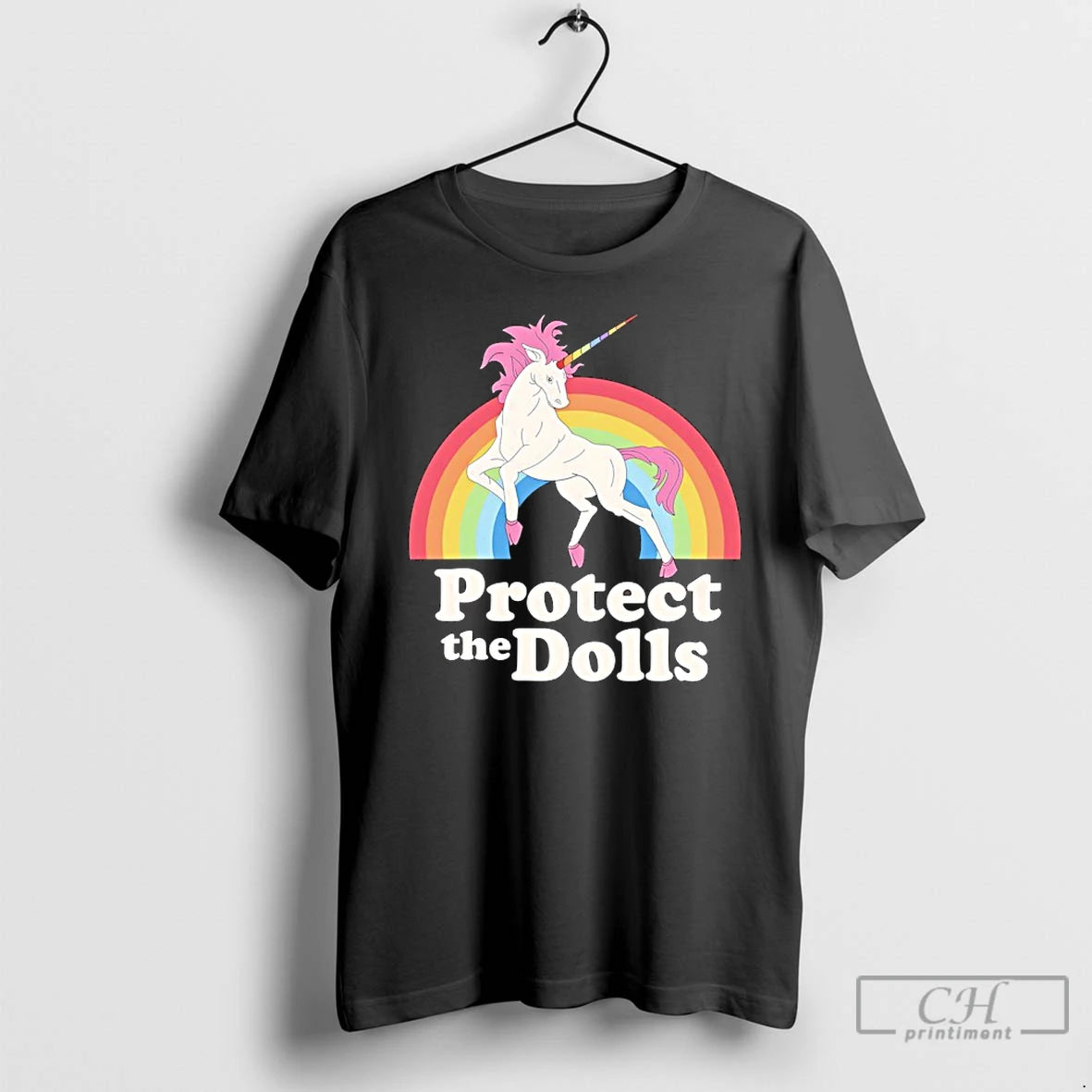 Premium Protect The Dolls Unicorn Rainbow T-Shirts, Hoodie, Sweatshirt | ZylaModa.com