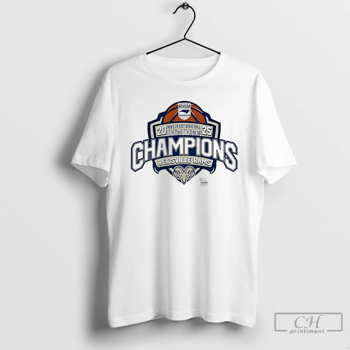 Premium Reidsville Rams 2025 Mens 2a East Basketball Back To Back State Champions T Shirts Hoodie, Sweatshirt | ZylaModa.com